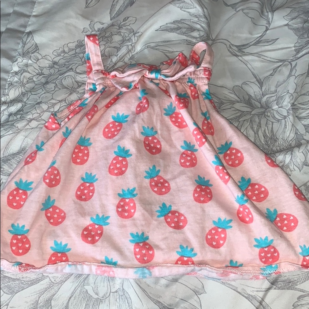 Cute Strawberry pink tank and shorts